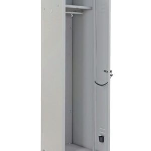 TAQUILLA TAQUILLA GIMNASIO 1 PERSONA cm 180x36x34 GRIS METAL 950