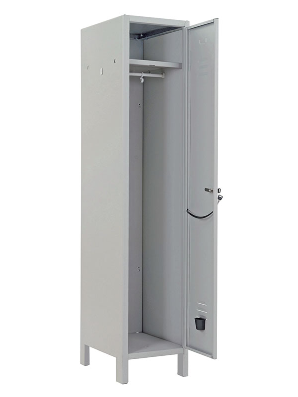 TAQUILLA TAQUILLA GIMNASIO 1 PERSONA cm 180x36x34 GRIS METAL 950