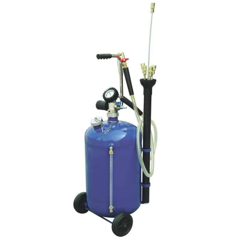 MOTOR ASPIRADOR DE RECUPERACIÓN DE ACEITE DE ESCAPE 30 LT CAJA DE CAMBIOS NEUMÁTICA 030sa