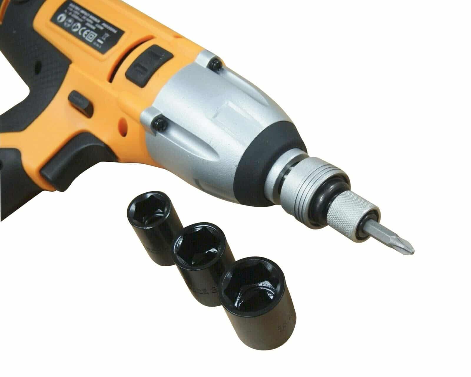 LLAVE DE PERNOS ELÉCTRICA TALADRO 450 W 300NM 1/2" ENCHUFES 145 CALIENTE