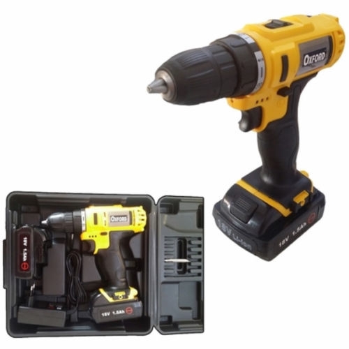 DESTORNILLADOR TALADRO 2 BATERÍA 20V 1.5Ah CARGADOR DE PERCUSIÓN Gox479