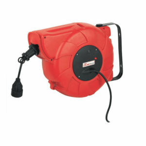 ENROLLADOR DE CABLE ENROLLADOR AUTOMÁTICO RETRÁCTIL EXTENSIÓN DE CABLE ELÉCTRICO MT. 9