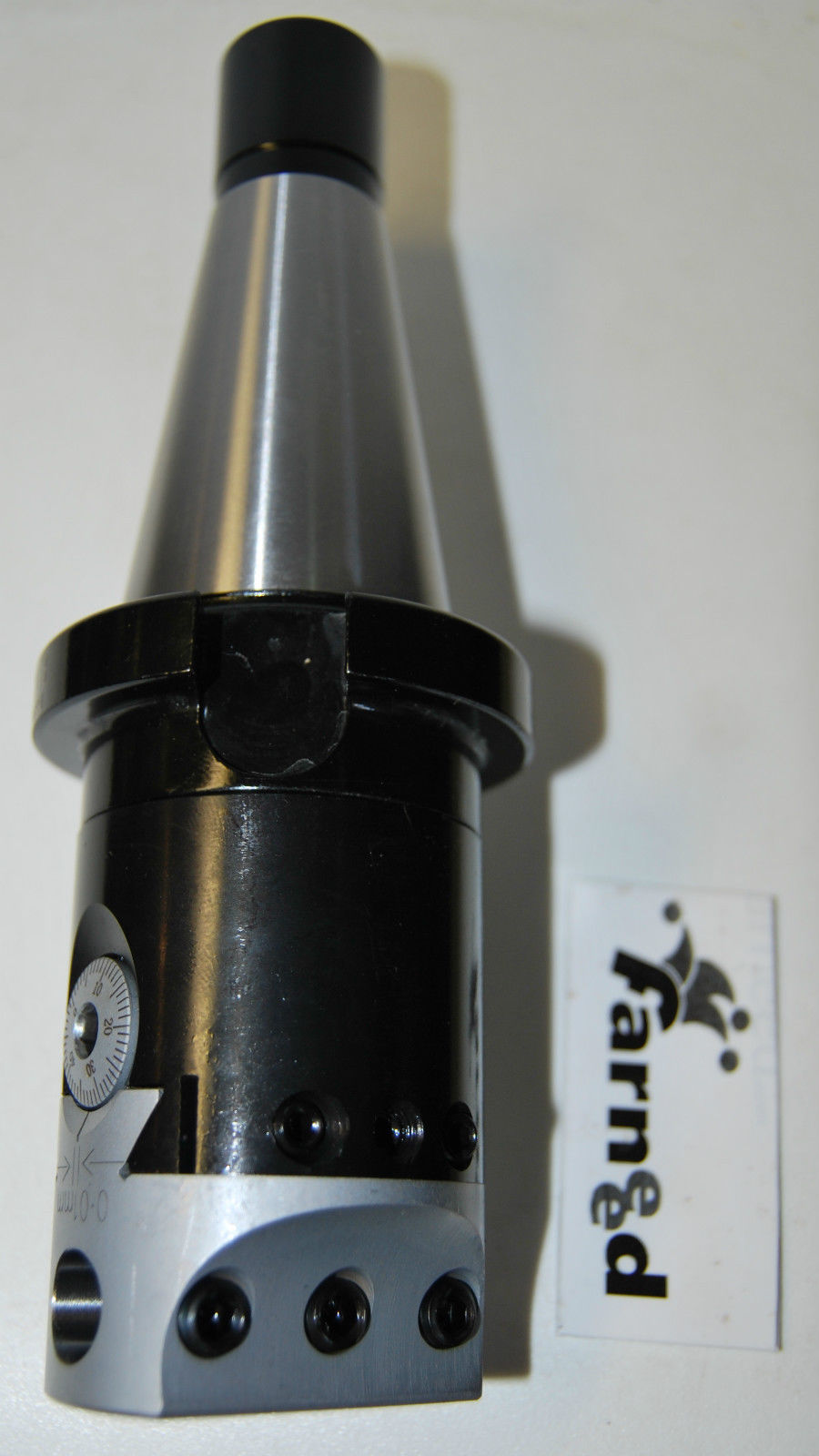 CABEZAL DE MANDRINADO CENTESIMAL ISO40 CORTADOR DE MANDRINAR DE VÁSTAGO farneed