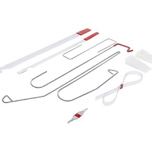 JUEGO DE HERRAMIENTAS HIERROS DE APERTURA PUERTA PUERTA PUERTA PUERTA CERRADA ABIERTA 343