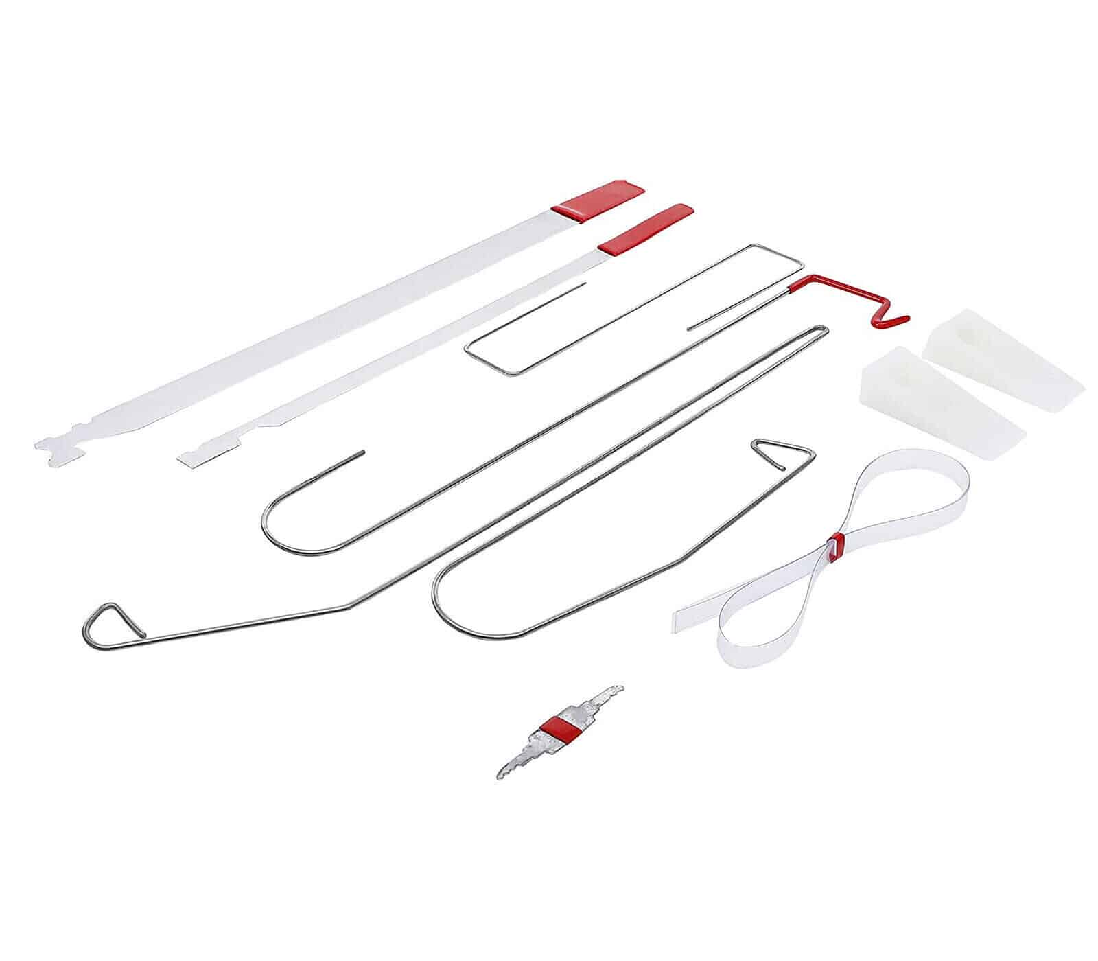 JUEGO DE HERRAMIENTAS HIERROS DE APERTURA PUERTA PUERTA PUERTA PUERTA CERRADA ABIERTA 343