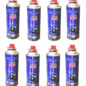 CARTUCHO DE RECARGA DE CILINDRO DE 8 PIEZAS ESTUFA DE CAMPING HERBICIDA DE GAS BUTANO