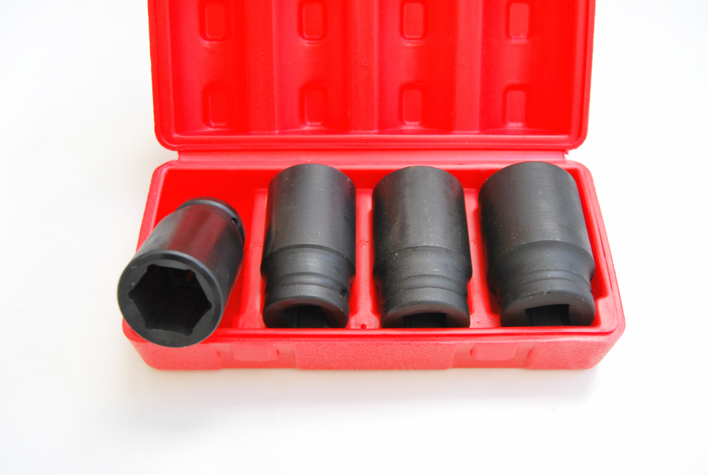 JUEGO DE BRÚJULAS 4 PIEZAS 3/4 HEXADECIMAL IMPACT 30 - 36 MM GRANDES GIGANTES CAMIONES 554