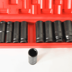 LLAVES DE VASO LARGAS REFORZADAS 1/2" DESTORNILLADOR NEUMÁTICO DE IMPACTO 8 32 mm 550x