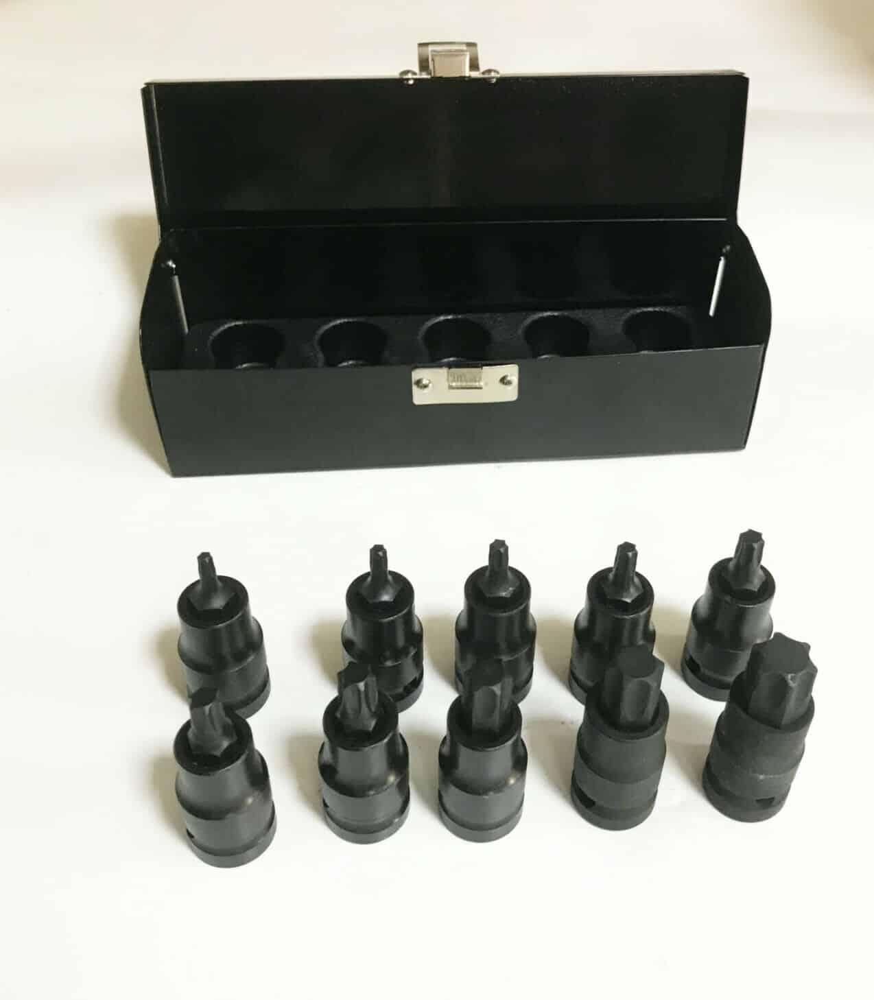 JUEGO DE LLAVES TORX VASOS DE IMPACTO T20 T70 DRIVE 1/2" DESTORNILLADOR 959 SK