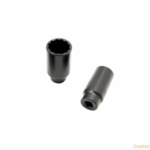 1/2 CASQUILLO DE IMPACTO REFORZADO 17 19 21 XZN DESTORNILLADOR ACANALADO DE MIL LÍNEAS c