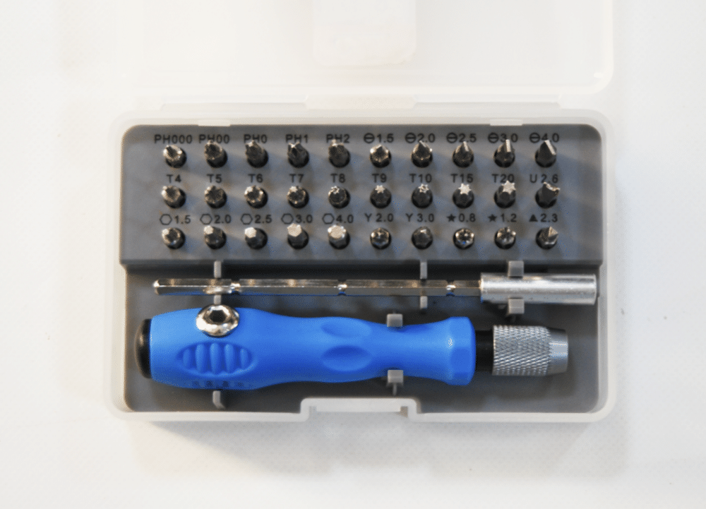 JUEGO DE DESTORNILLADORES PUNTAS DE PRECISIÓN 32 PIEZAS PUNTAS DE DESTORNILLADOR TORX DESTORNILLADOR HEXAGONAL