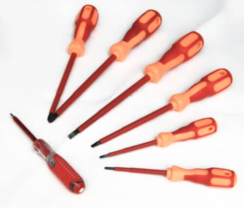 KIT DE DESTORNILLADORES DESTORNILLADOR 7 PIEZAS DE PROBADOR DE FASE CRUZADA PLANA ELECTRICISTA DESTORNILLADORES 916