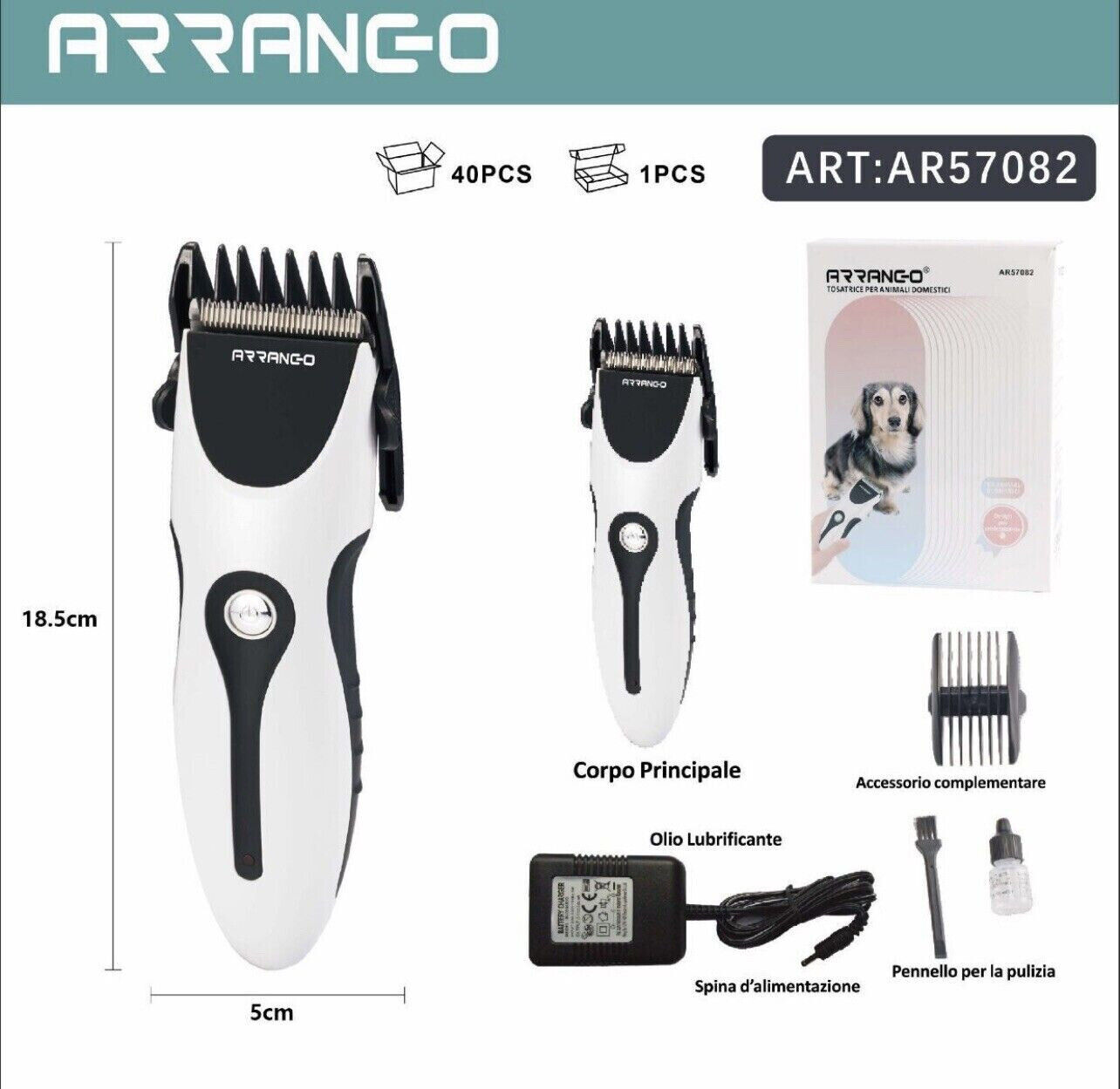 CORTADORA DE PERROS CORTADORA DE PERROS PERROS GATOS ANIMALES ACCESORIOS MAQUINILLA DE AFEITAR 821