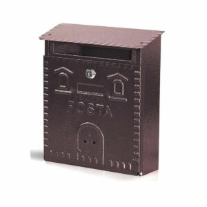 BUZÓN BUZÓN OFICINA DE CORREOS CASA DE HIERRO FORJADO EXTERIOR 23x9xh29cm 319
