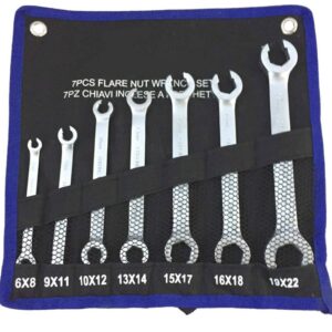 LLAVES HEXAGONALES PARTIDAS MANGUERAS DE FRENO RACORES DE FRENO 7 PIEZAS 6x22 mm 072es