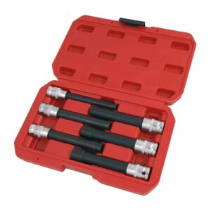 LLAVES DE TUBO TORX HEMBRA LLAVE LARGA E10 E20 IMPACT 1/2" 6 PCS 561xi