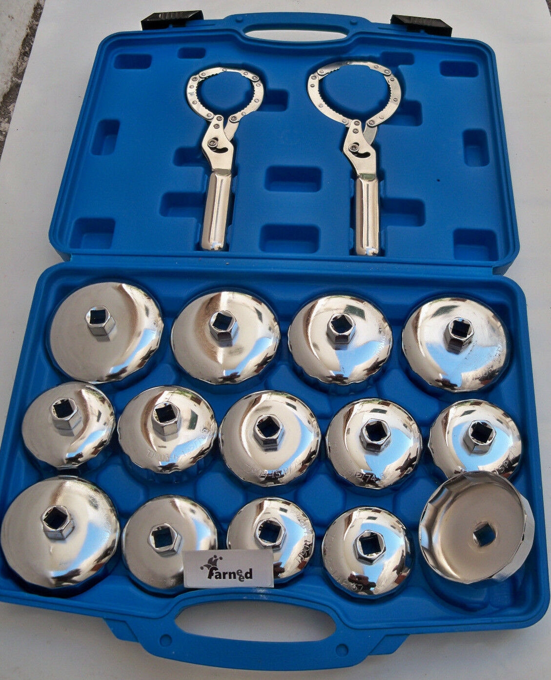 LLAVES DE COPA PARA FILTRO DE ACEITE CARTUCHO DE COCHE CAJA DE CAMBIOS UNIVERSAL 14 PIEZAS