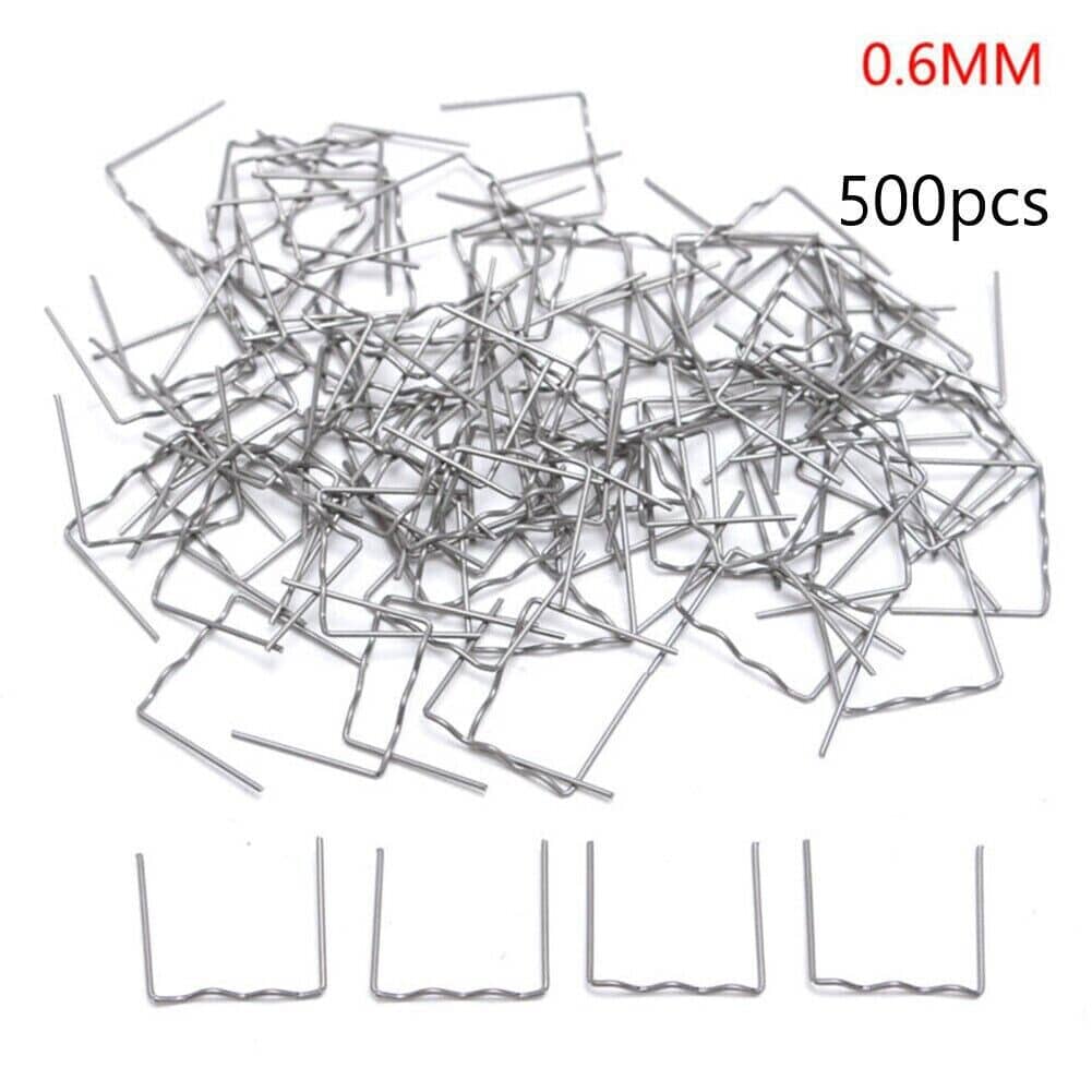 CLAVOS GRAPAS GRAPAS 500PCS SOLDADOR DE PLÁSTICO SOLDADURA PLACAS DE 0