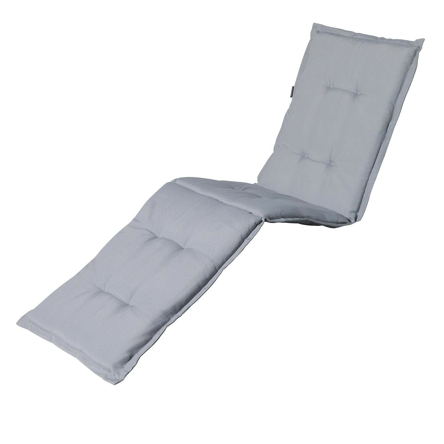 COJÍN PARA TUMBONA CON VOLANTE CON CORDONES GRIS 190x55 cm 605V