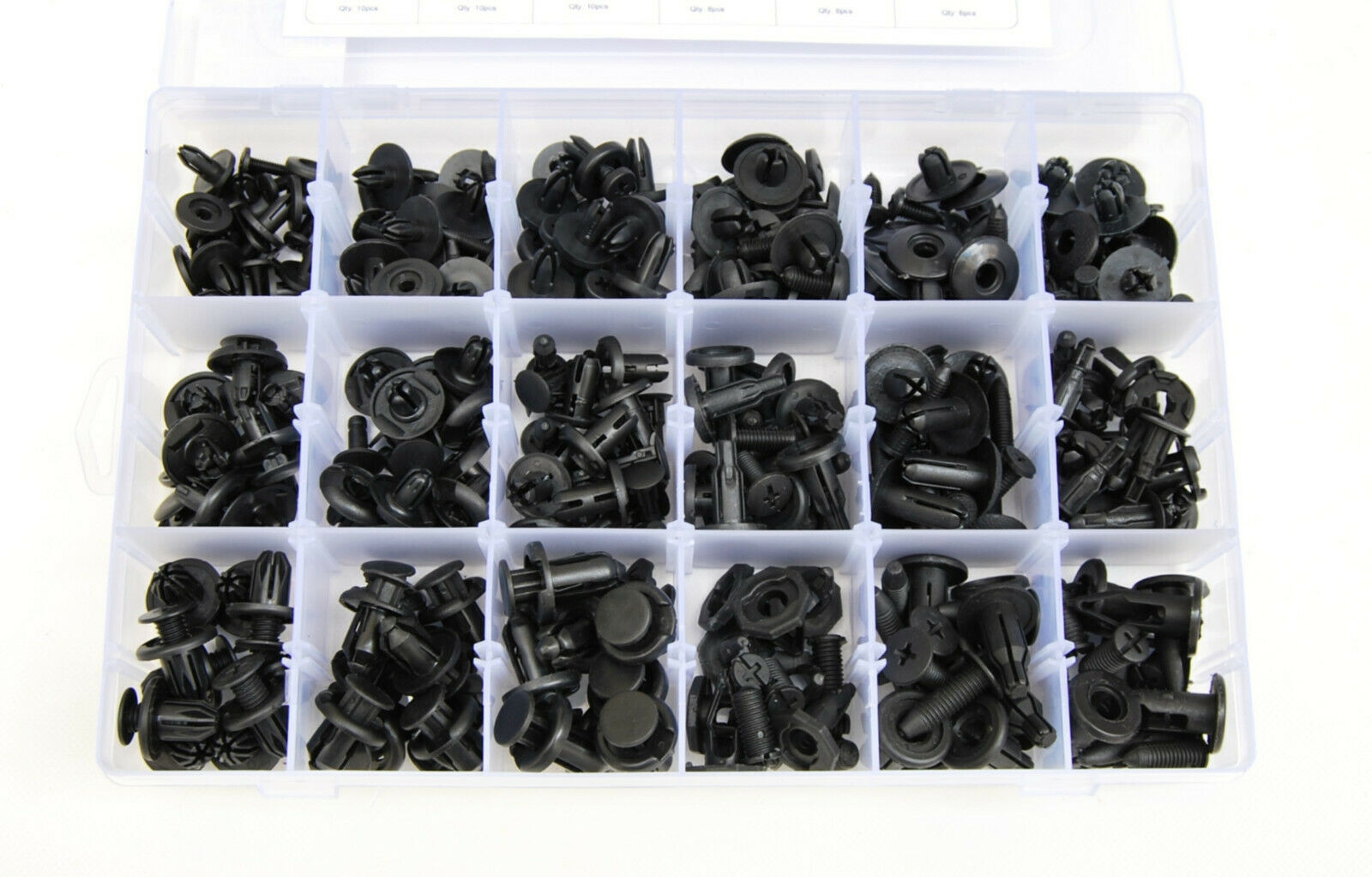 ACCESORIOS CLIP 190 PIEZAS CUERPO ENCLAVAMIENTO TOPES DE PARACHOQUES PANELES DE PUERTA 864