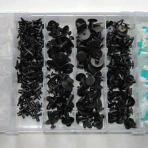 CLIPS DE FIJACIÓN 290 PIEZAS CARROCERÍA PANELES DE PARACHOQUES REMACHES PLÁSTICO 664