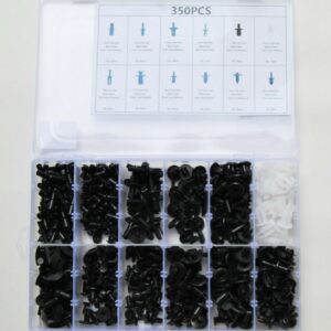 ACCESORIOS CLIP 350 PIEZAS TOPES DE PARACHOQUES DE CARROCERÍA PANELES DE PUERTA BMW VW TOYOTA 871