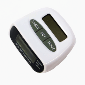 PODÓMETRO SOLAR DIGITAL CONTADOR DE CALORÍAS DIGITAL