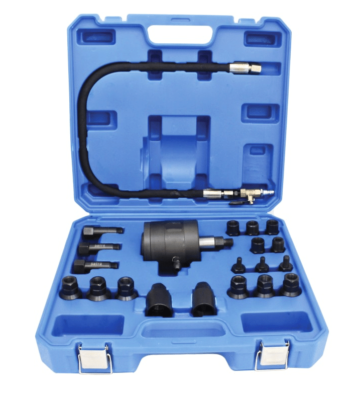 EXTRACTOR VIBRATORIO NEUMÁTICO DESMONTAJE EXTRACCIÓN INYECTORES DE AIRE ADAPTADORES A7Psa