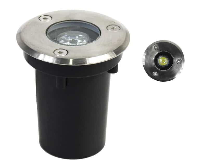 Foco empotrable LED de 3 W para exterior luz de paso transitable IP65 luz fría 575air