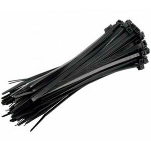 50 PIEZAS BRIDAS DE VELCRO CIERRE DE ARNÉS NEGRO 3