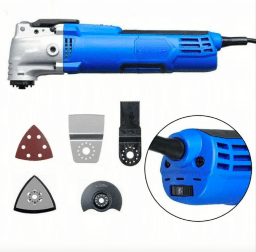 18775 HERRAMIENTA MULTIFUNCIÓN VIBRATORIA OSCILANTE 280W ACCESORIOS CORTE LIJADO 075x