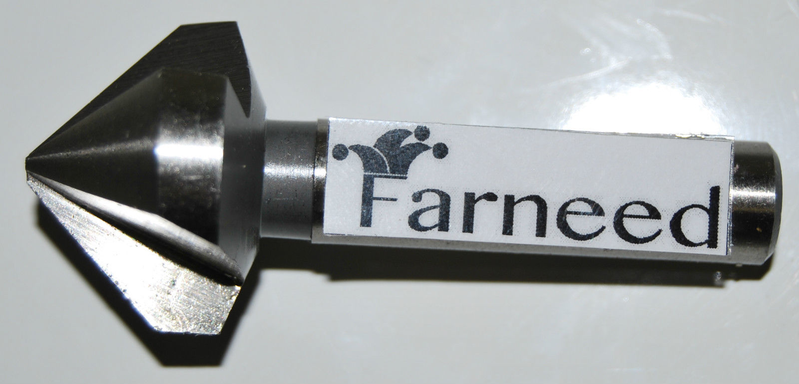 CORTADOR AVELLANADOR DE 40 MM TORNO TALADRO COLUMNA AVELLANADOR CORTADORES HSS 90° 3 FILOS DE Corte