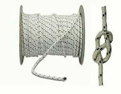 MT 10 METROS CUERDA NÁUTICA CUERDA CUERDA DE NYLON TRENZA MARINA ESPESOR MM 20