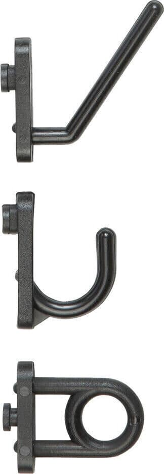 30 GANCHOS PARA HERRAMIENTAS PORTAHERRAMIENTAS DE TALLER DE PANEL PERFORADO 253RIB