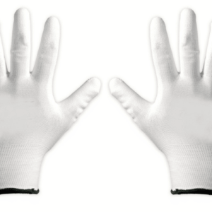 120 PARES GUANTES DE TRABAJO DE POLIURETANO PAR DE GUANTES BLANCO 01WW TALLA 9