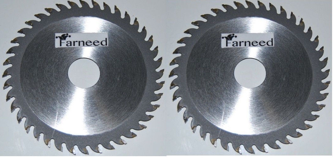 KIT 2 PIEZAS CUCHILLA CUCHILLA DISCO DE CORTE DE MADERA AMOLADORA ANGULAR DE 115 MM 40 DIENTES FLEX PVC