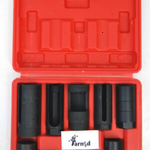 JUEGO DE HERRAMIENTAS KIT DE EXTRACCIÓN PARA MOTOR DE SENSOR LAMBDA ENCHUFE PROFESIONAL 7 PIEZAS