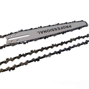 HOJA DE TRINCHAR PUNTIAGUDA 25 CM DOBLE CADENA REPUESTO MOTOSIERRA MOTOSIERRA CIRUELA PODA 779ox