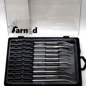 LIMAS DE DIAMANTE CURVO 10 PIEZAS BGS 1921 140x3mm