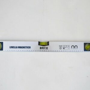 NIVEL MAGNÉTICO IMÁN MÉTRICO EN ALUMINIO 3 BURBUJAS DE BURBUJAS 60 cm METRO 699