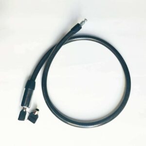 CANDADO CADENA CADENA BICICLETA MOTO SCOOTER LLAVES SEGURIDAD HIERRO NEGRO 649