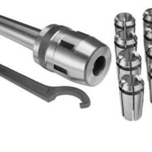 TORNO DE FRESADO MANDRIL DE PINZA CM2 CON 8 SOPORTES DE PINZA M10 MT2