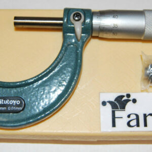 MICRÓMETRO ANALÓGICO CENTESIMAL 0 -25 mm MEDIDOR DE ESPESORES MIT 1 339