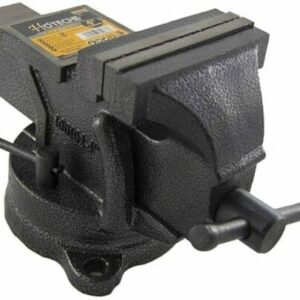 ABRAZADERA DE YUNQUE DE BANCO EN HIERRO FUNDIDO Y ACERO 100 mm 4" MORDAZAS CALIENTES 833