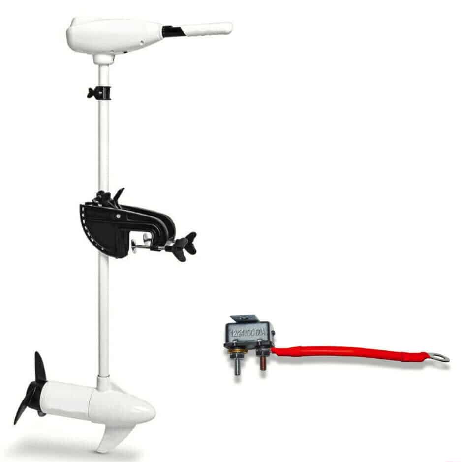 MOTOR MARINO 62LBS BOTE FUERA DE BORDA BOTE INFLABLE DIFERENCIAL BREAKER 60A 425