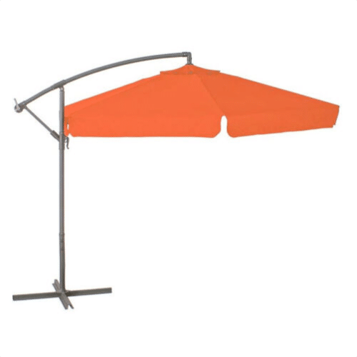 BRAZO SOMBRILLA JARDÍN SOMBRILLA EXTERIOR DESCENTRADA DIAM 3MT NARANJA 210