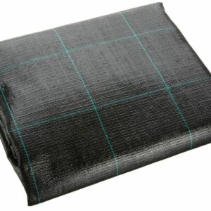 LÁMINA DE ACOLCHADO NEGRO A CUADROSROJO VERDE POLIPROPILENO ANTICORREA MT 25 X 2 mt H