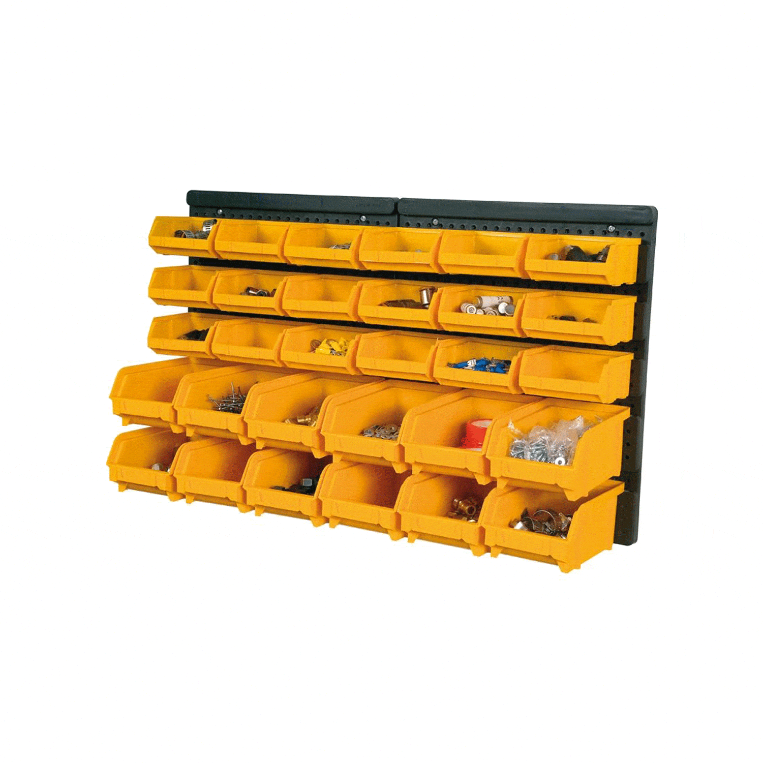 PANEL PORTAHERRAMIENTAS HERRAMIENTAS PEQUEÑAS 30 CONTENEDORES BANDEJAS DE TRABAJO 407AP