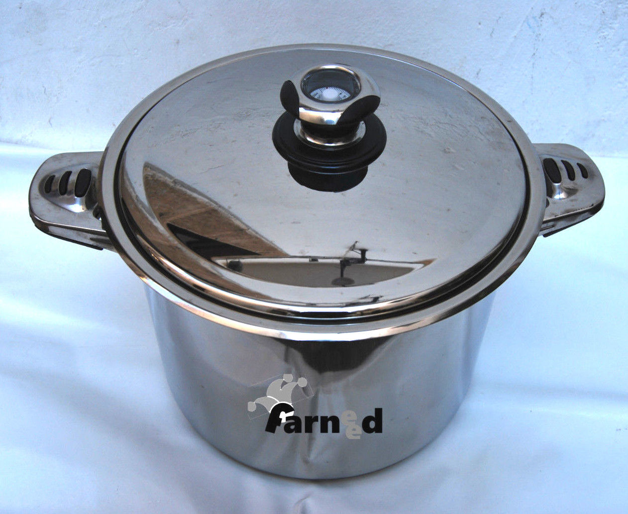 OLLA COCINA HOME SARTÉN DE ACERO INOXIDABLE TEMPERATURA TAPA BAVARIA 28 CM 681