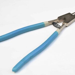 ALICATES ABRAZADERAS SEEGER TOPES ANILLOS EXTERIORES 330 mm ABIERTO ENSANCHAR CURVA SIMPLE